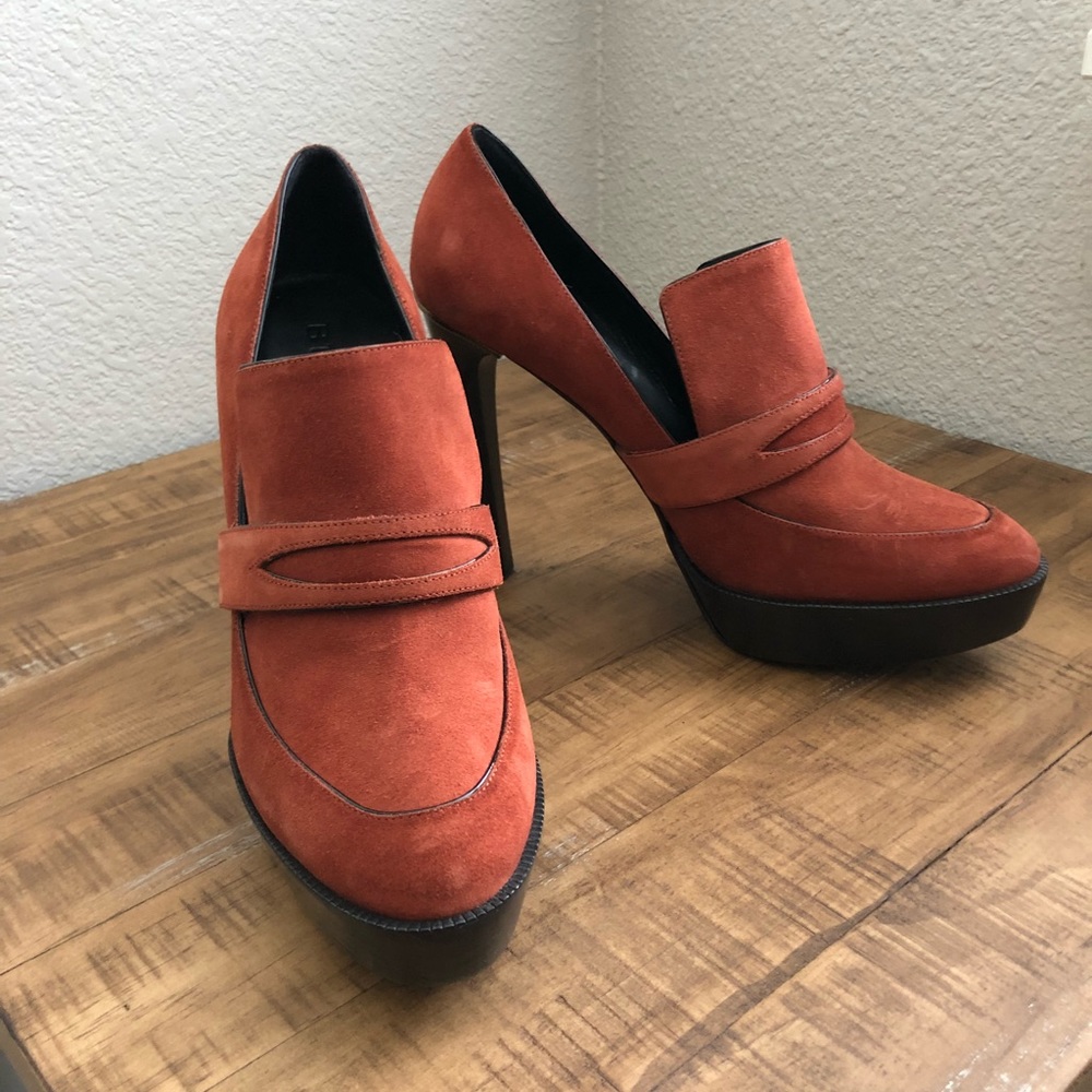 BURBERRY English Heritage Ryfold Platform Pump - Picture 3 of 8